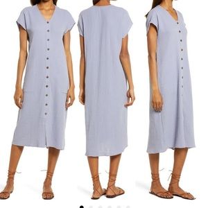 Madewell Lightspun Easy Midi Dress